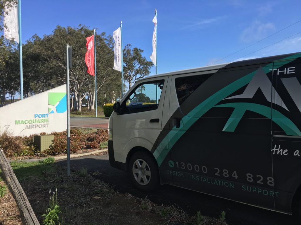 Port Macquarie Airport - Audio Visual Portfolio
