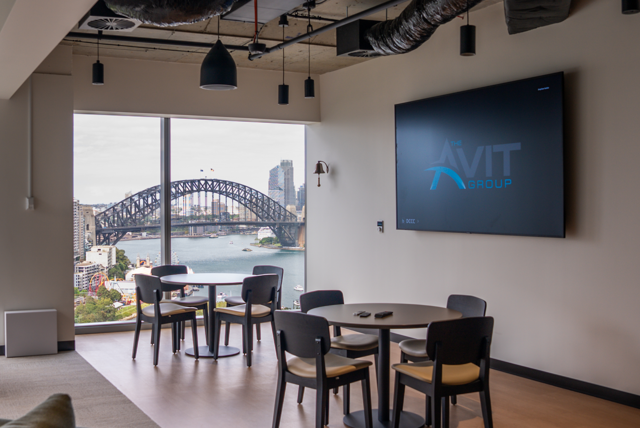 North Sydney corporate AV showroom