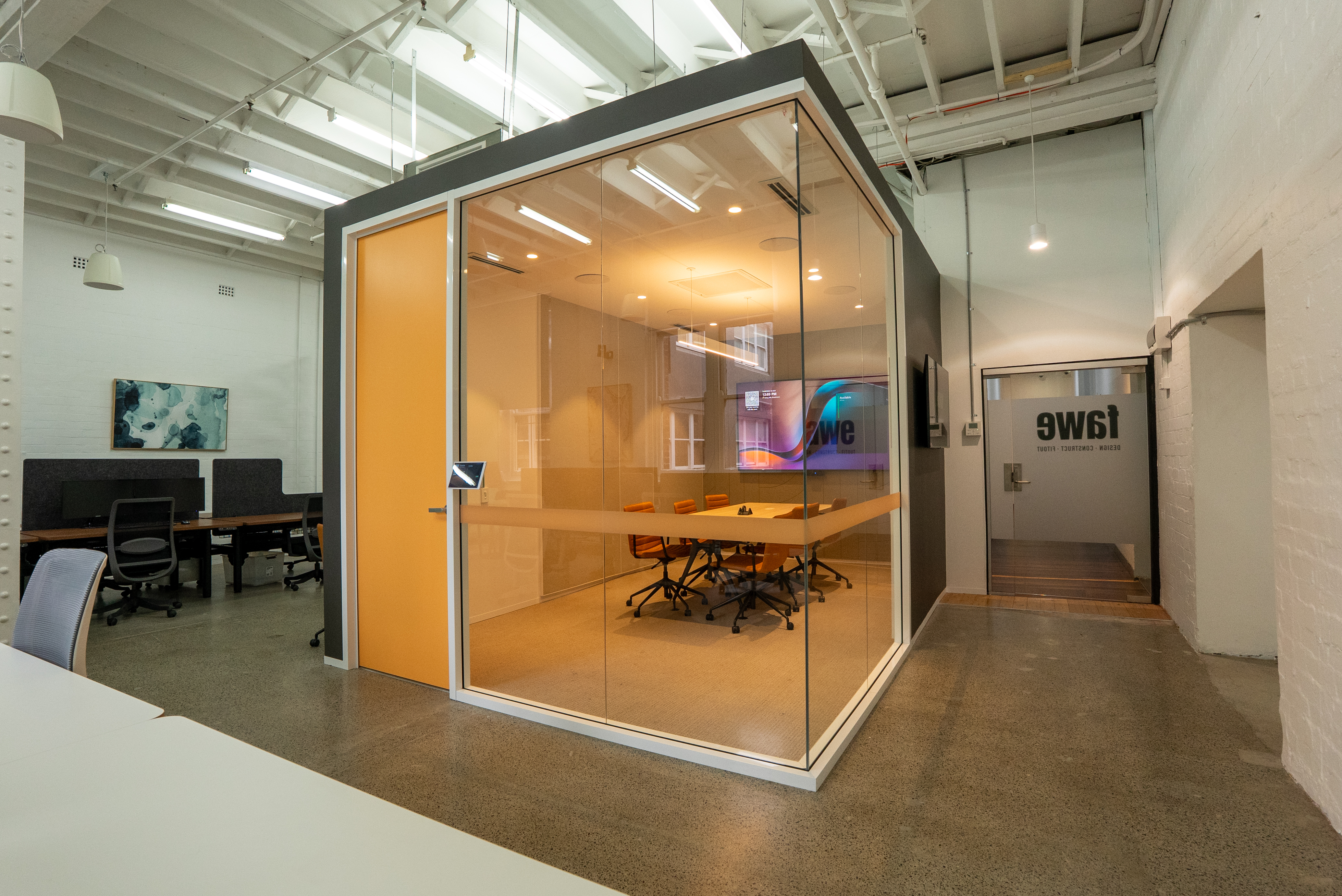 A collaborative AV experience workshop in the Surry Hills showroom